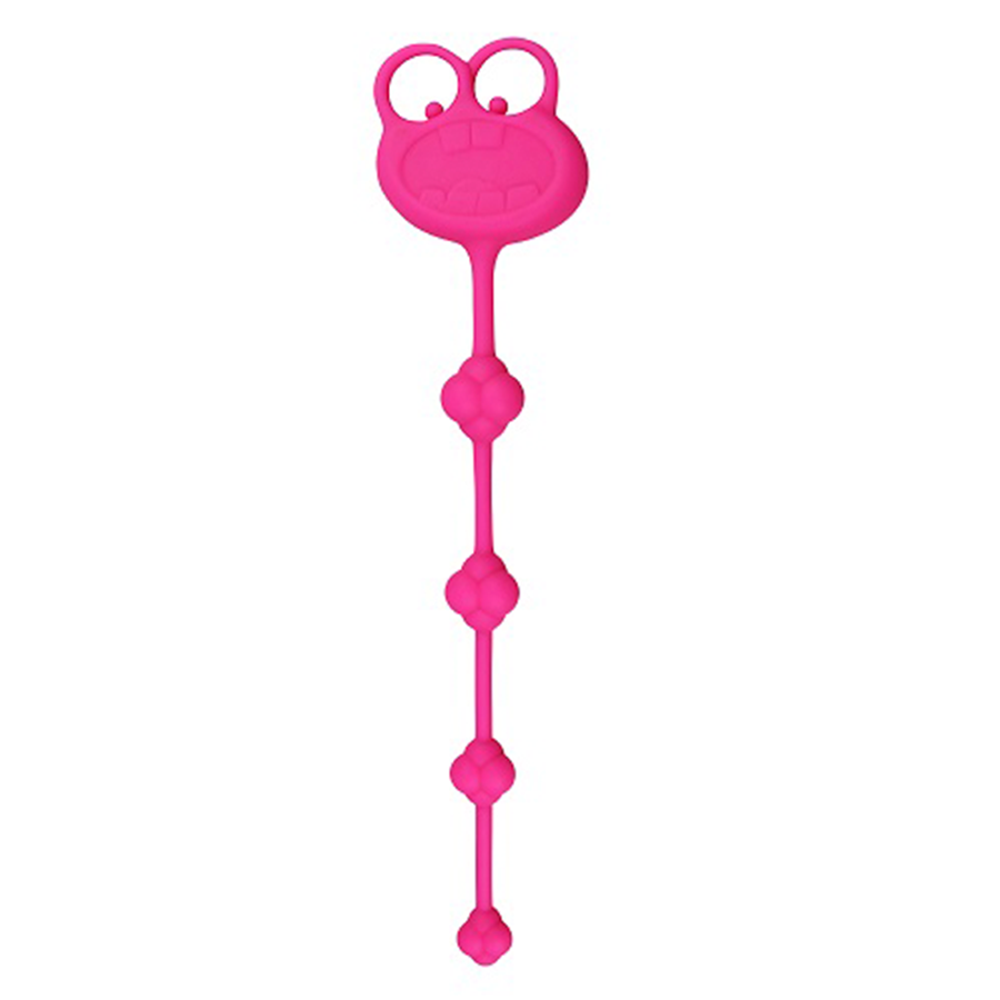 10'' SILICONE FROG ANAL BEADS