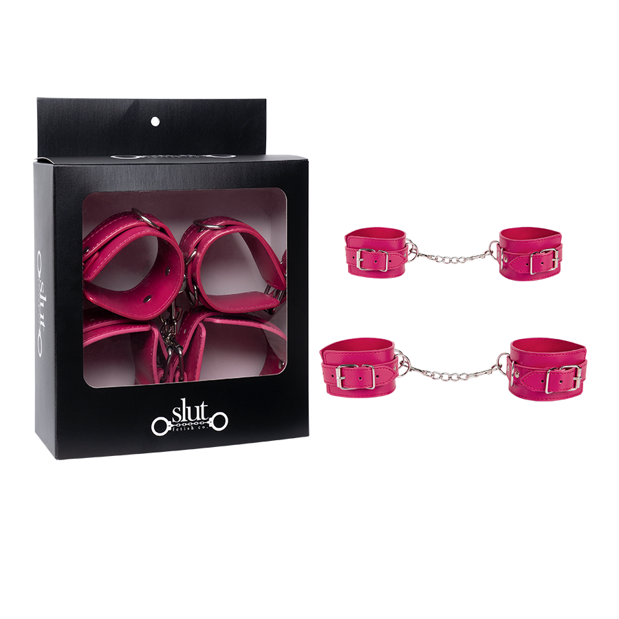 Wrist & Ankle Restraints Magenta