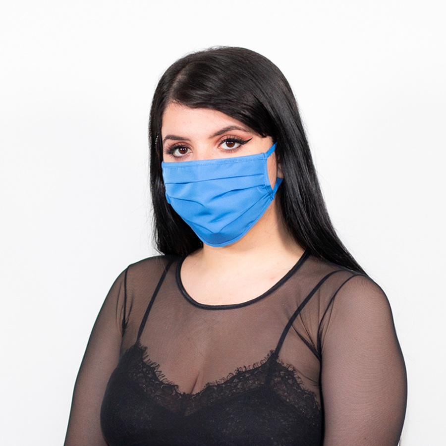 TAPABOCAS ANTIFLUIDOS SENCILLO AZUL