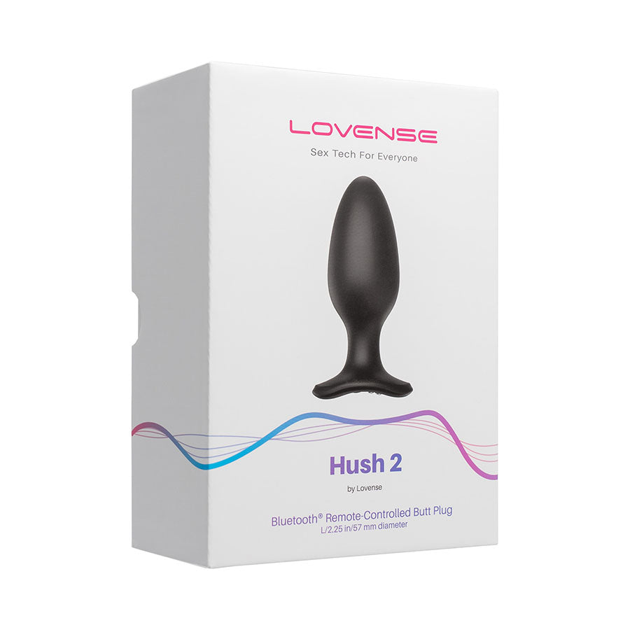 Vibrador Anal con APP Hush 2 (2.25 Pulgadas) By Lovense