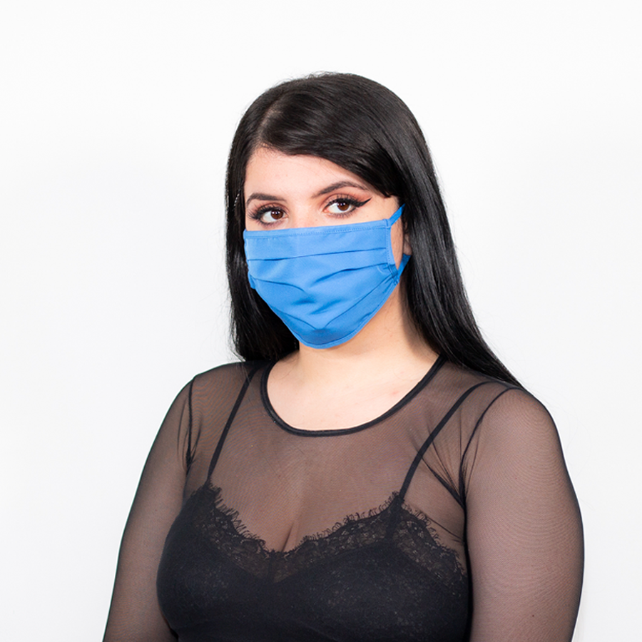 TAPABOCAS ANTIFLUIDOS SENCILLO AZUL