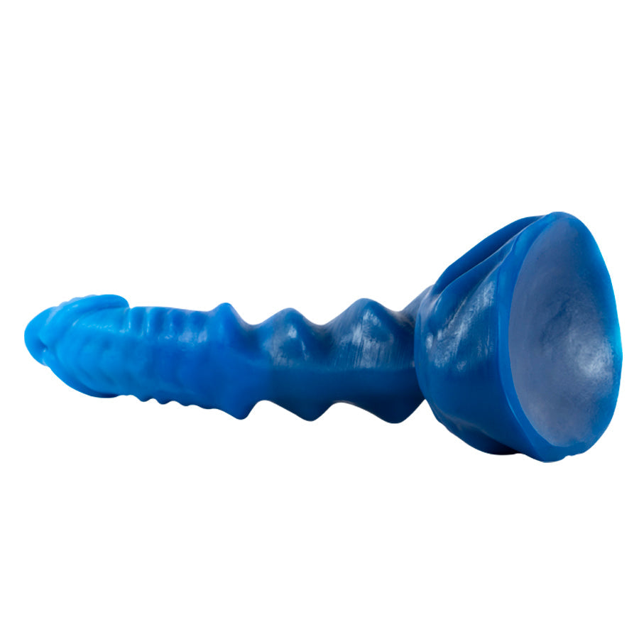 ANFIBIO AZUL DEGRADE DILDO GRANDE