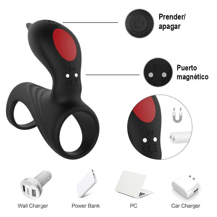 Anillo Vibrador Hi Fun Rct