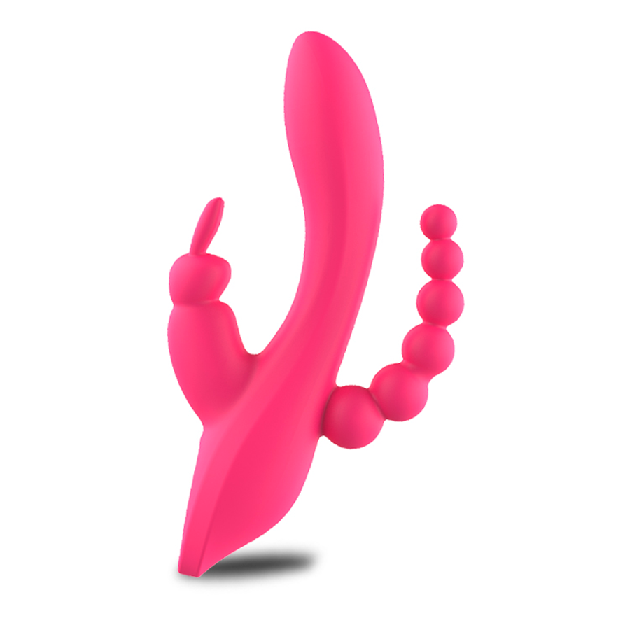 Vibrador Tiple Estimulación Oley Pink