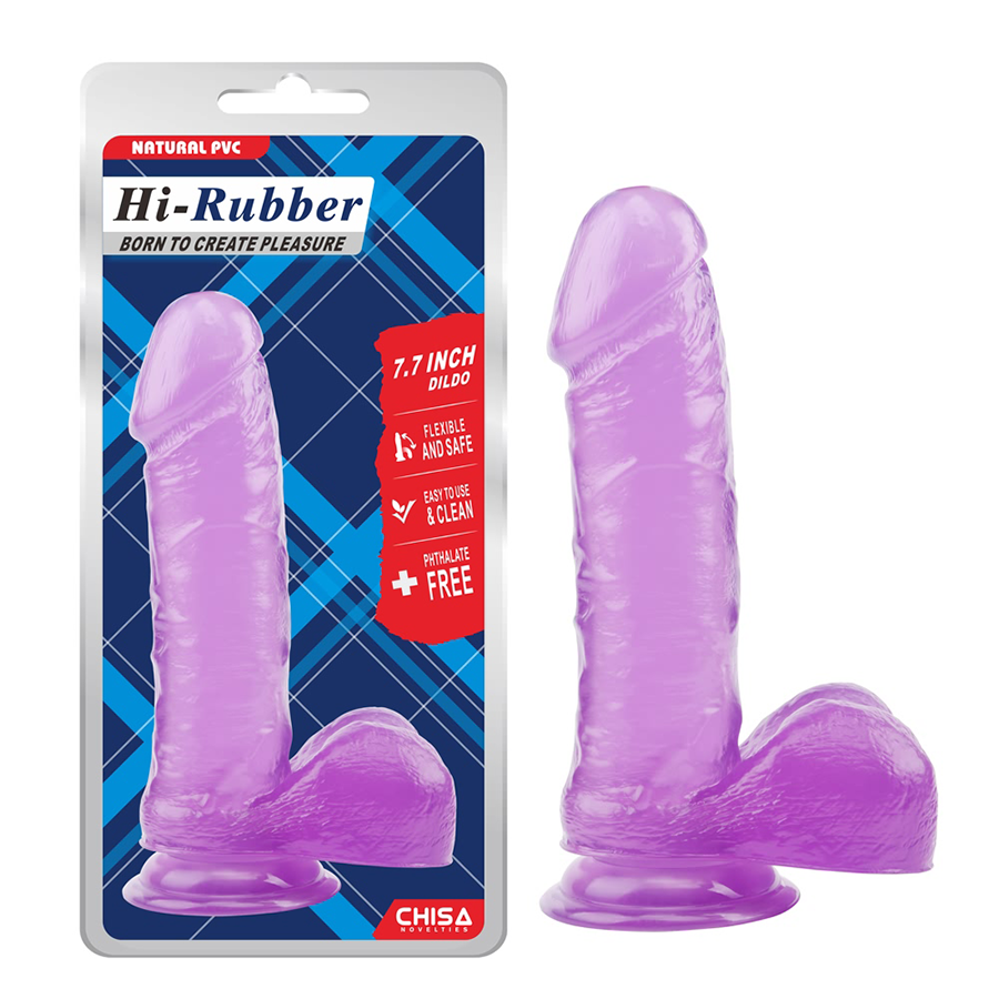 7.7 INCH DILDO PURPLE