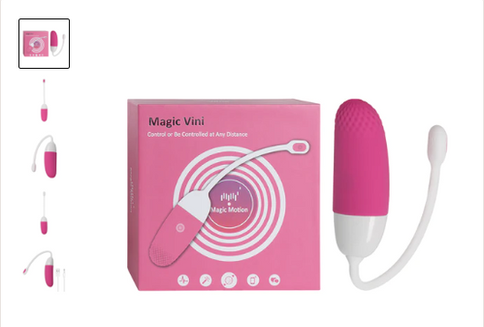 Huevo Vibrador con APP Magic Vini Pink