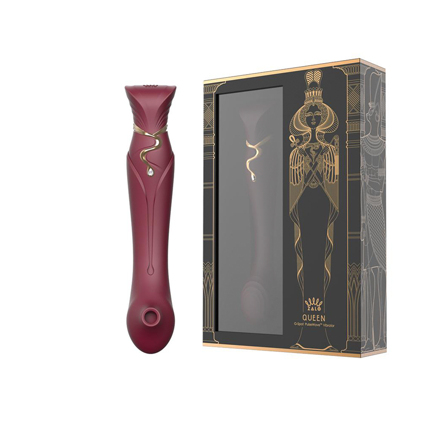 Vibrador Queen Set Wine Red