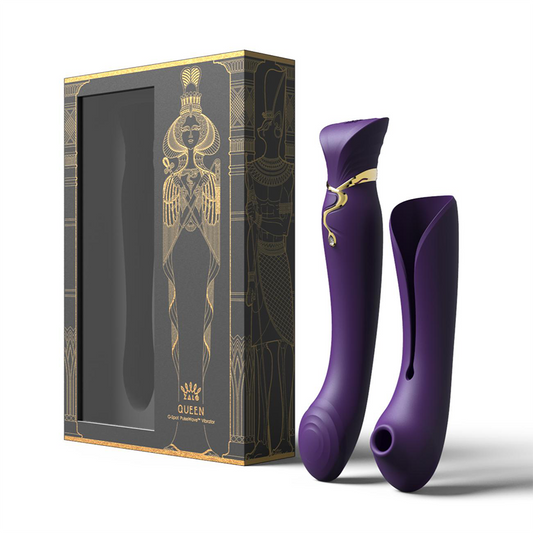 Vibrador Lujo Queen Set Twilight Purple