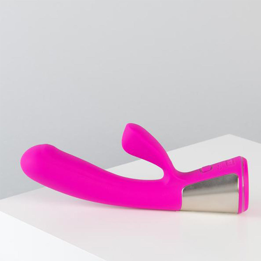 Vibrador Doble Estimulación con APP Fuse Pink By Kiiro