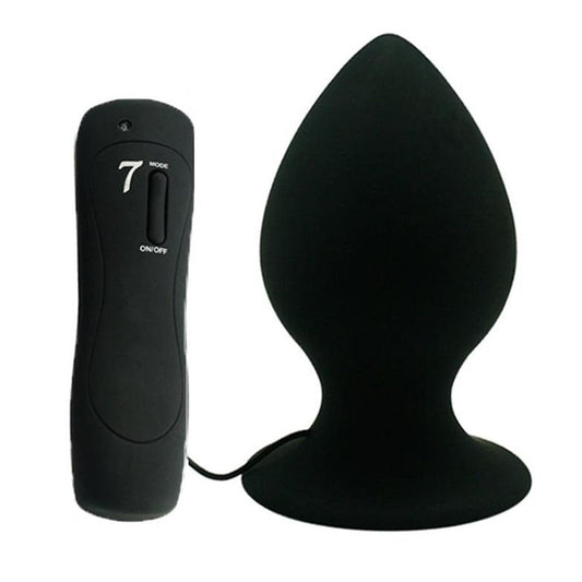 7 MODE VIBRATION LARGE ANAL PLUG