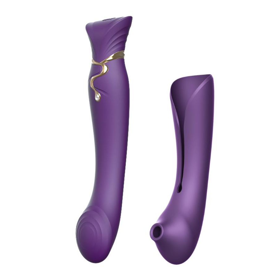 Vibrador Lujo Queen Set Twilight Purple