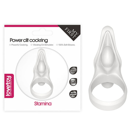 Anillo Vibrador Power Clit White