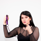 Collar Lace Purple/Black
