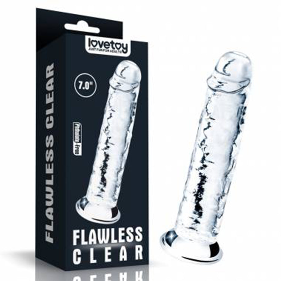 FLAWLESS CLEAR DILDO 7.0"