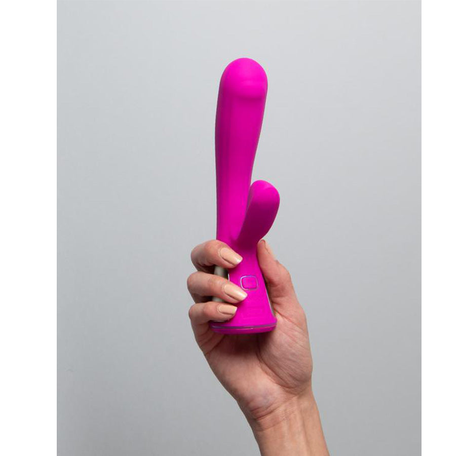 Vibrador Doble Estimulación con APP Fuse Pink By Kiiro