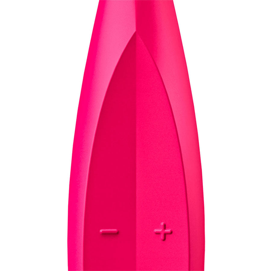 VIBRADOR TWIRLING FUN SATISFYER FUCSIA