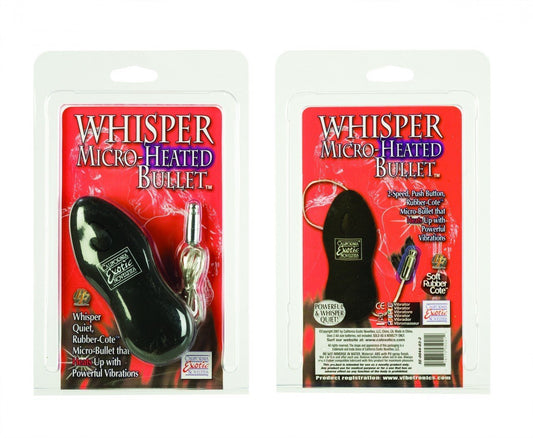 WHISPER MICRO  HEATED BULLET