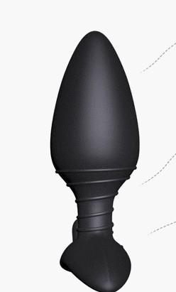 Vibrador Anal con App Hush (1.5) By Lovense