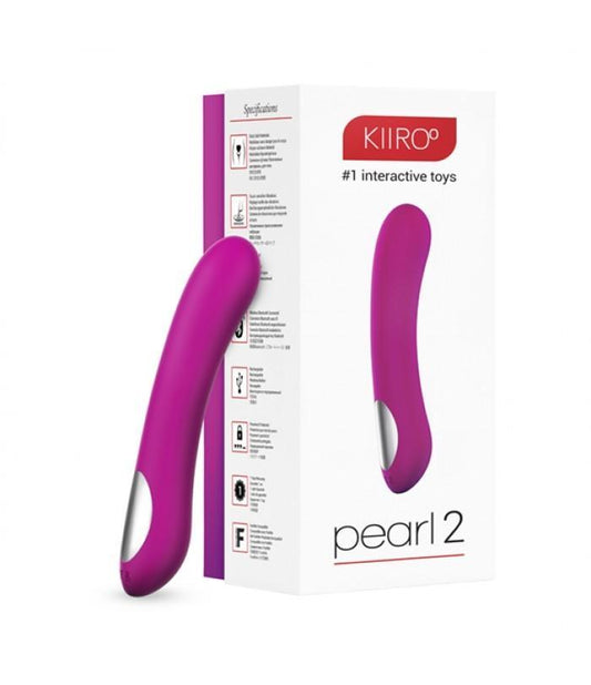 Vibrador Punto G con APP Pearl 2 Purple By Kiiro