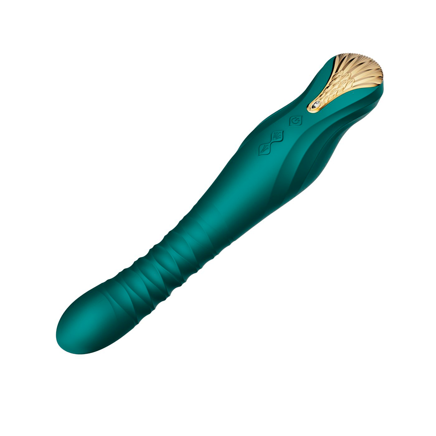 Vibrador King Turquoise Green