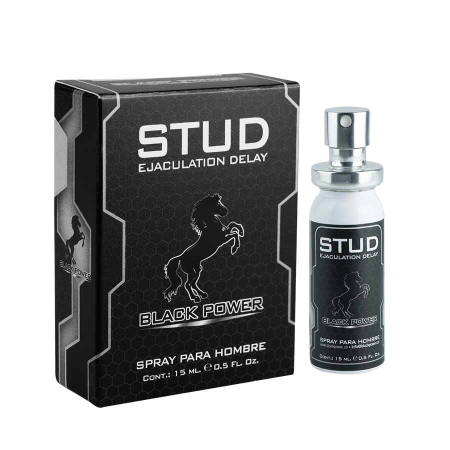 LUB INTIMO STUD X 15 ML SPRAY BLACK POWE