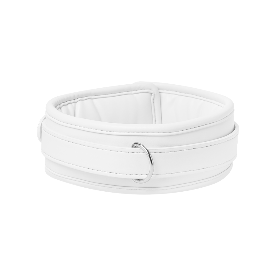 Collar With Leash White