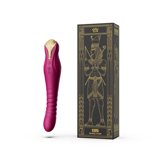 Vibrador King Velvet Purple