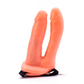 VIBRATING UNISEX HOLLOW STRAP ON DOUBLE