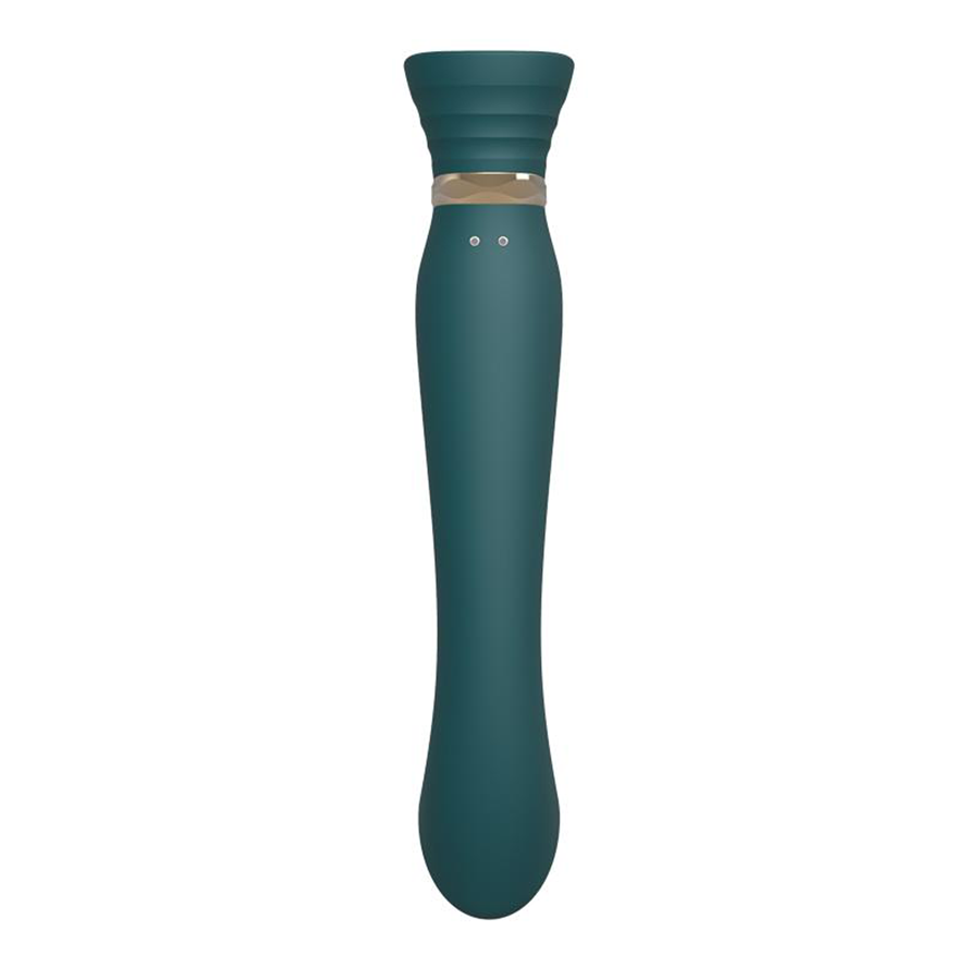 Vibrador Queen Set Jewel Green