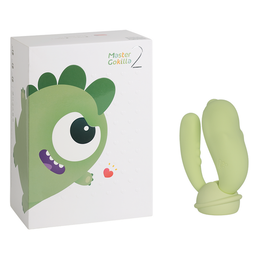 Vibrador a control remoto con APP Original Monster Pub 2 Master Gokilla Green