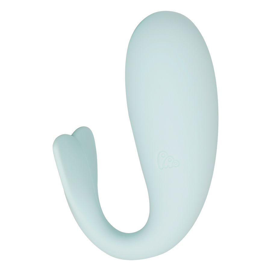 Vibrador a control remoto con APP Original Monster Pub 1x Excited  Mr Whale Blue