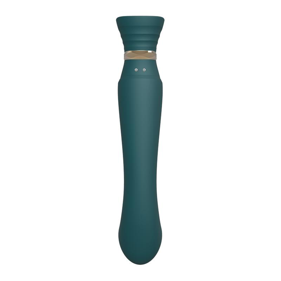 Vibrador Queen Set Jewel Green