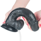 10'' SQUIRT EXTREME DILDO BLACK