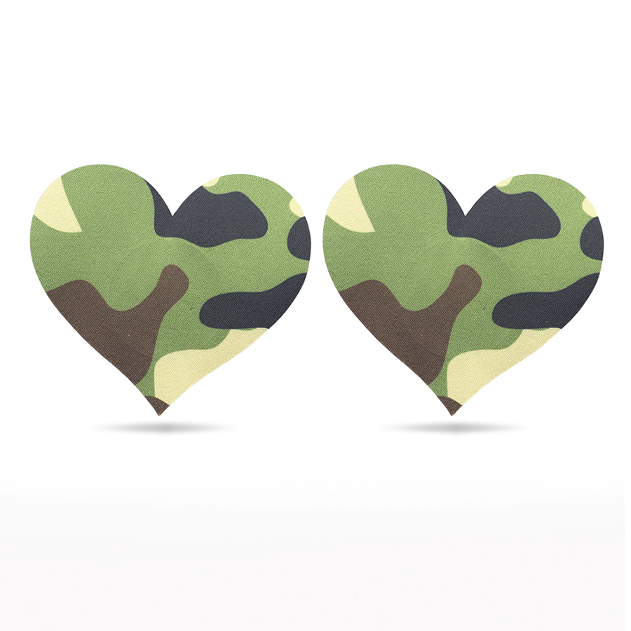 CAMO STARS AND HEART NIPPLE