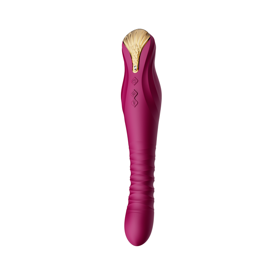 Vibrador King Velvet Purple