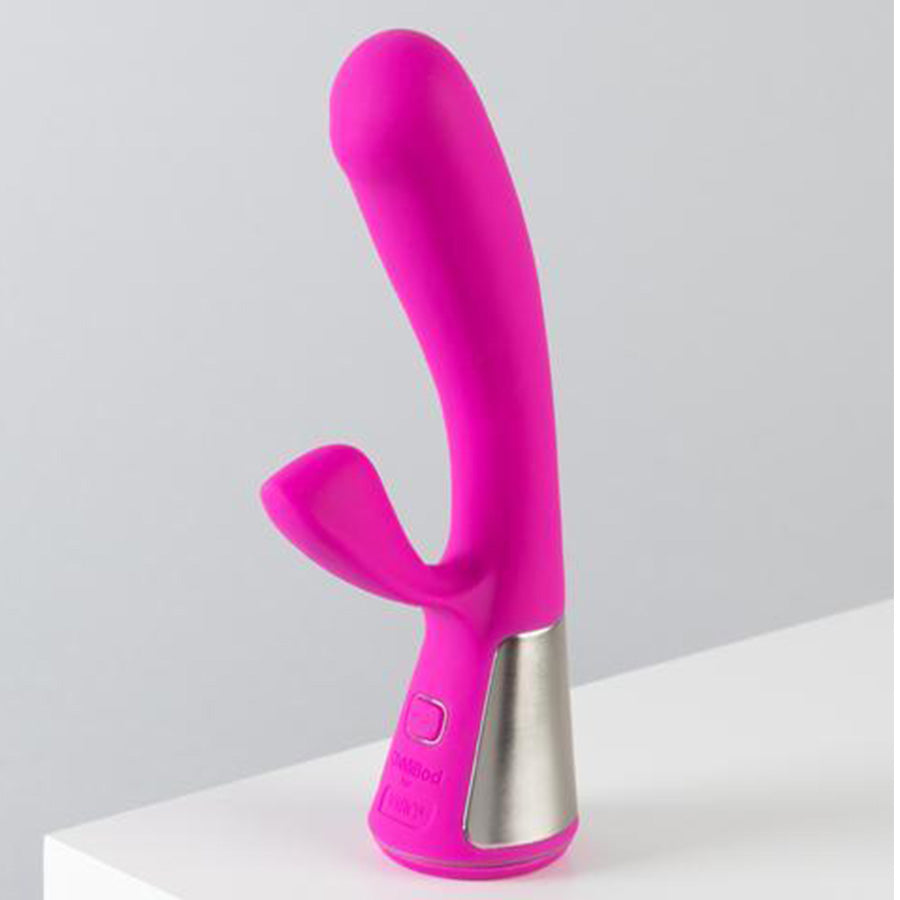 Vibrador Doble Estimulación con APP Fuse Pink By Kiiro