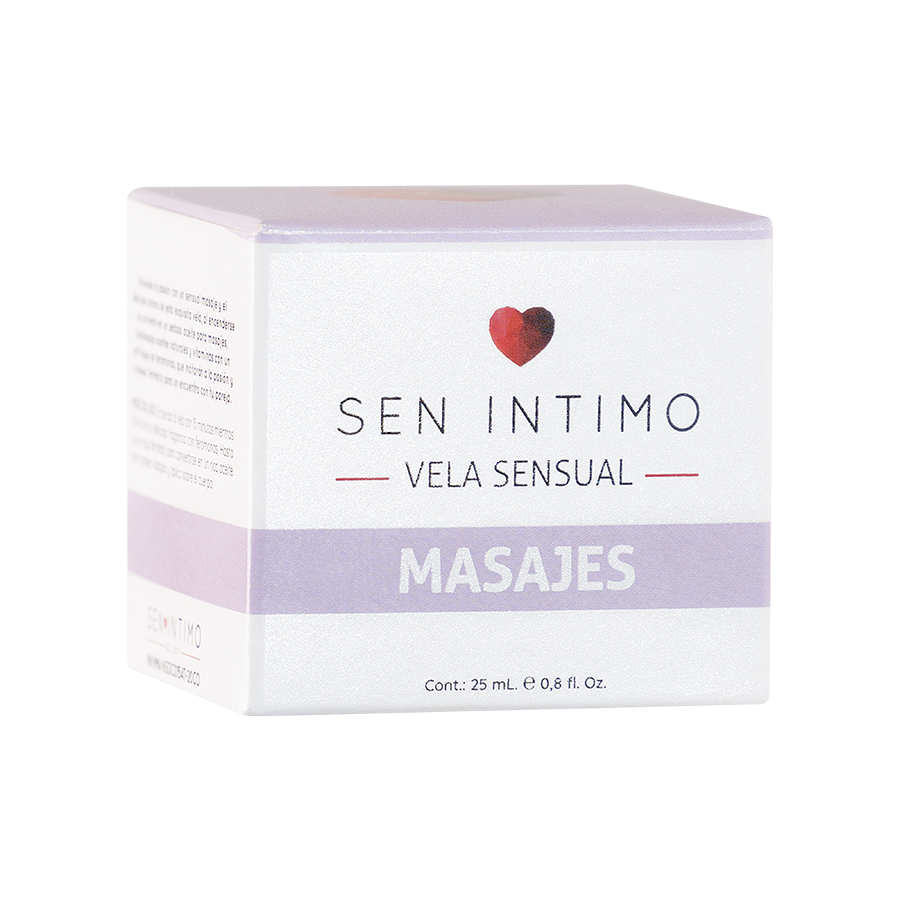 VELA PARA MASAJES X 25 ML SEN INTIMO