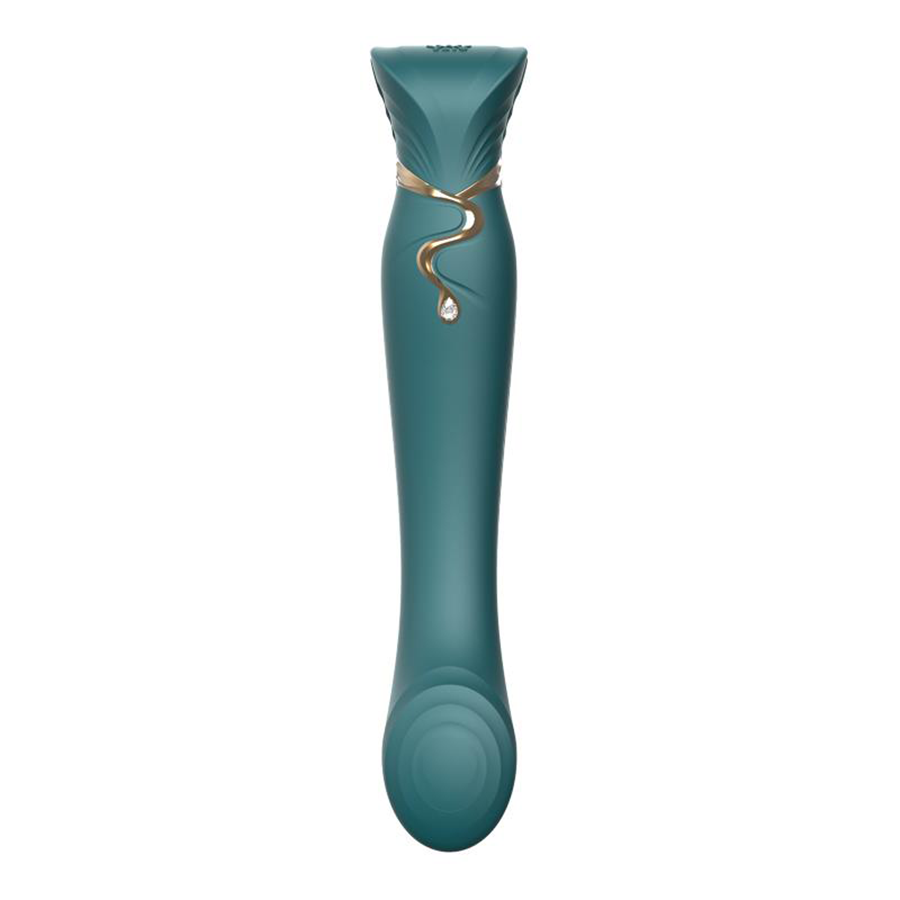 Vibrador Queen Set Jewel Green