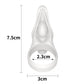 Anillo Vibrador Power Clit White