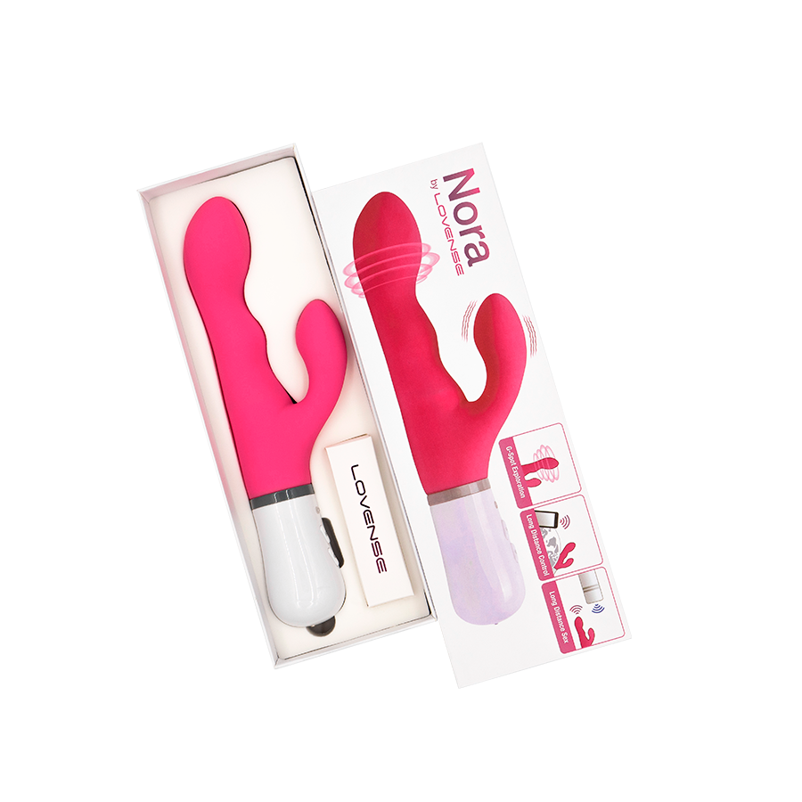 Vibrador Doble Estimulación Nora con APP By Lovense