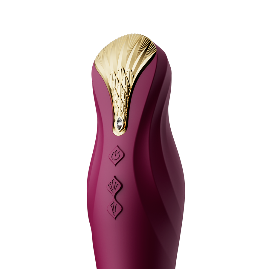 Vibrador King Velvet Purple