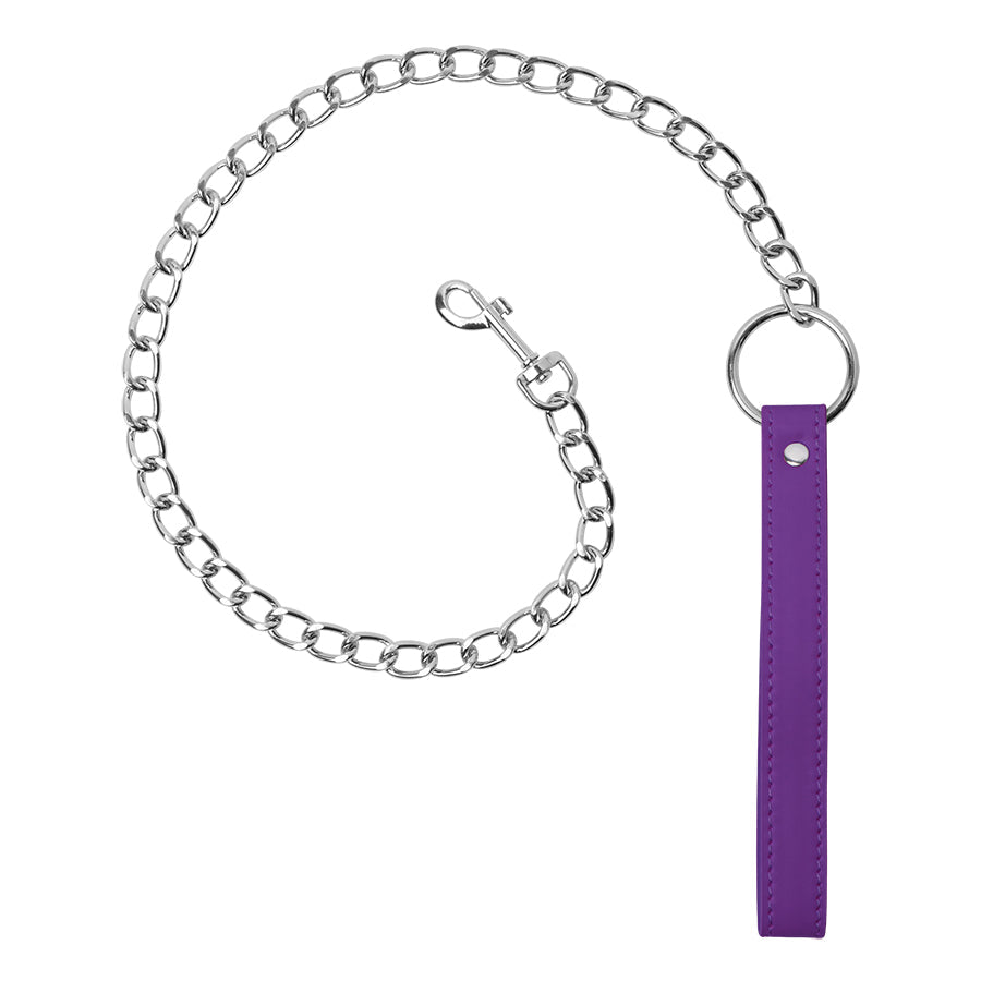 Fur Liner Collar Purple