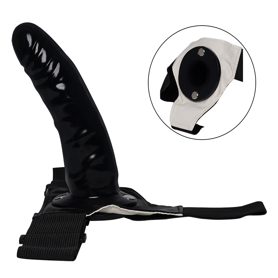 Basic Vibrating Strap-On Harness Black