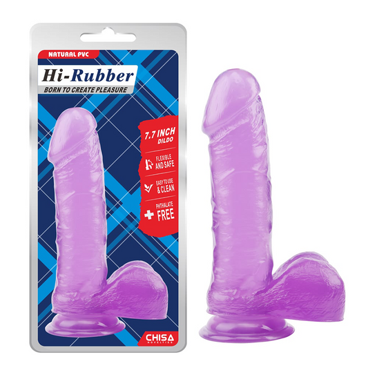 Dildo 7.7 Inch Purple