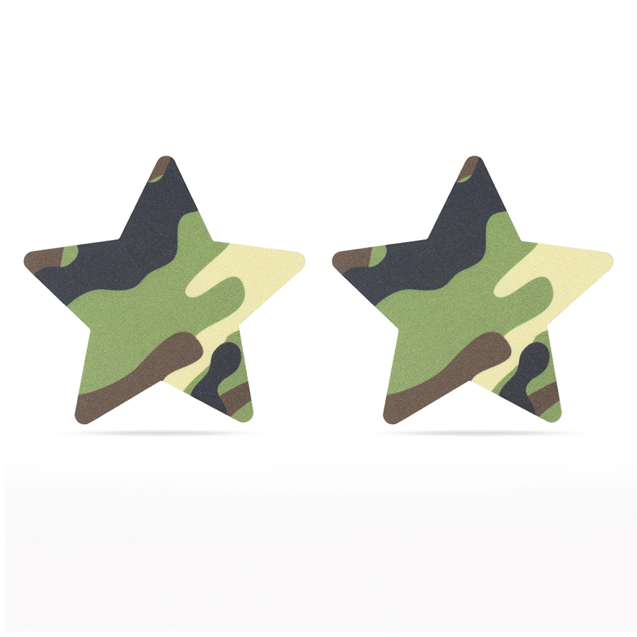 CAMO STARS AND HEART NIPPLE