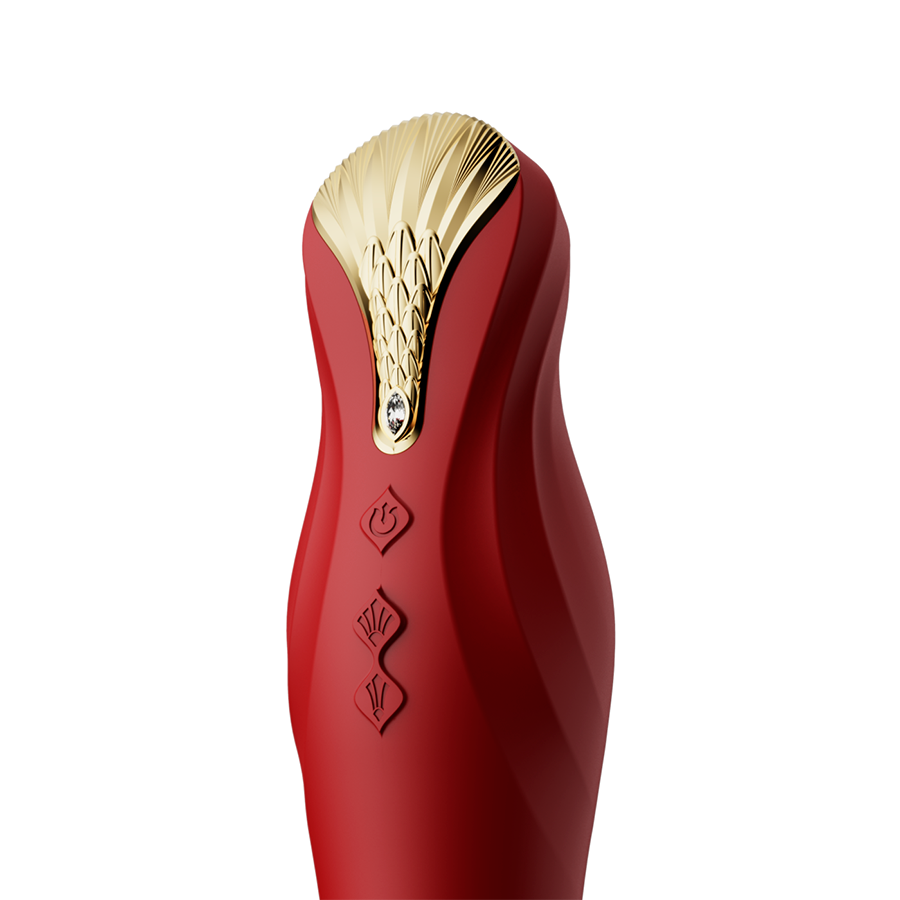 Vibrador King Wine Red