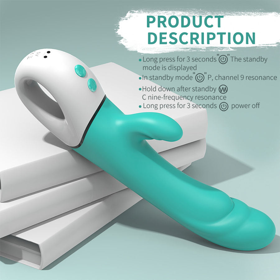 Vibrador Doble Estimulación Spray