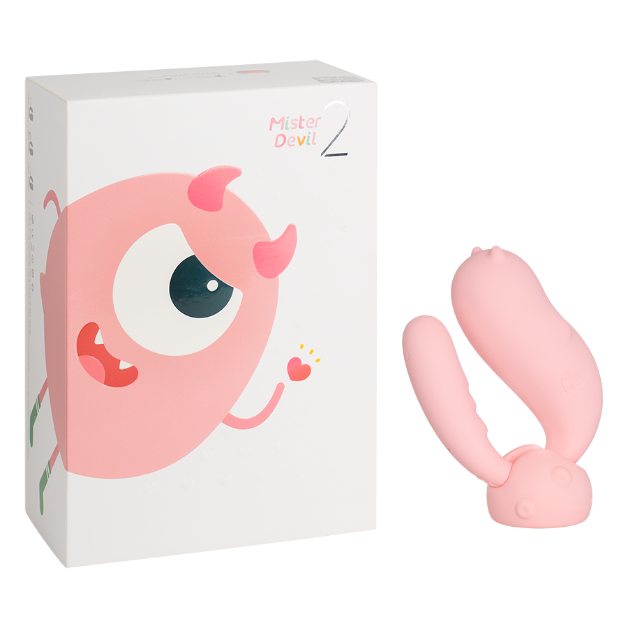 Vibrador a control remoto con APP Original Monster Pub 2 Mr Devil Pink