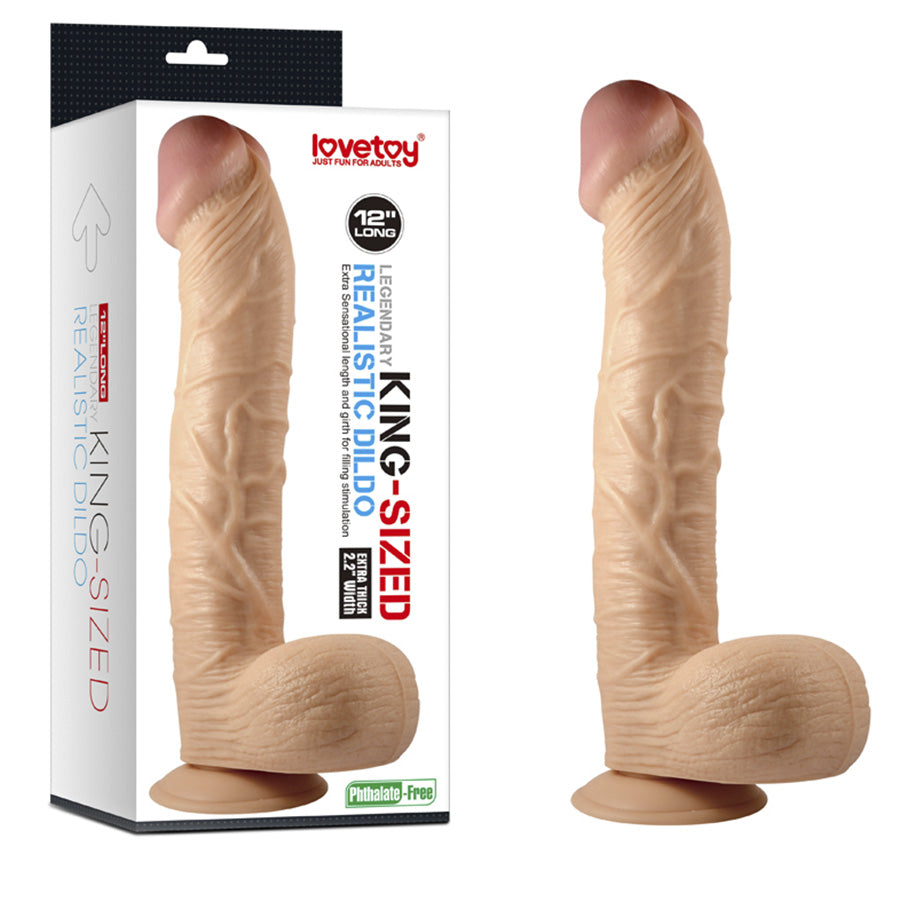 LEGENDARY KING SIZED REALISTIC DILDO 12