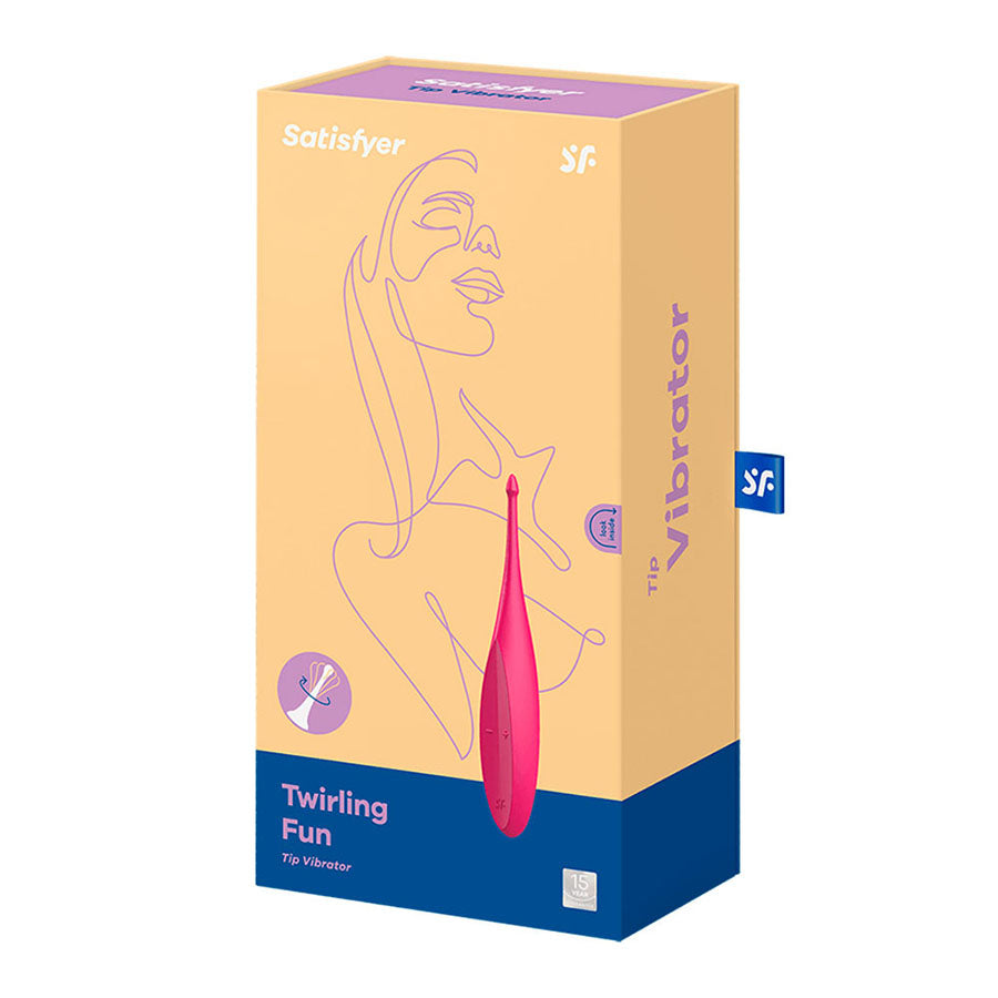 VIBRADOR TWIRLING FUN SATISFYER FUCSIA